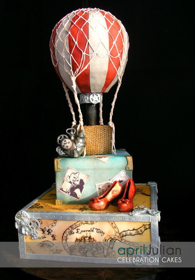 Steampunk Wizard of Oz Cake