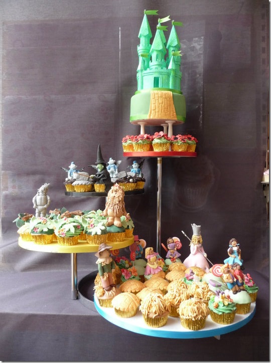 Wizard of Oz Cupcake Tower