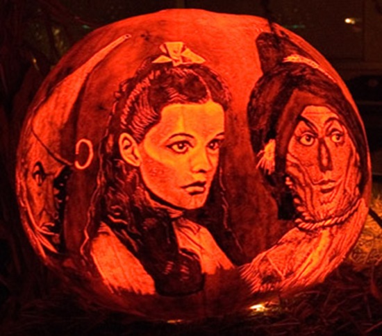 Wizard of Oz Pumpkin Carving