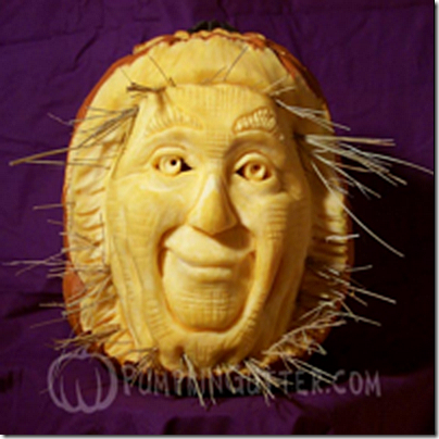 Scarecrow Pumpkin Carving