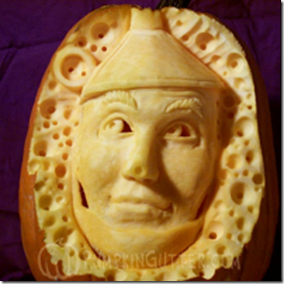 Tin Woodsman Pumpkin Carving