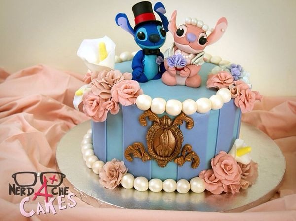 Stitch Wedding Cake