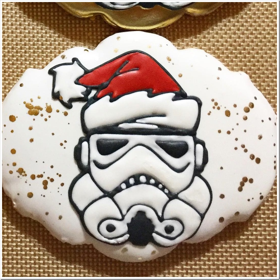Stormtrooper Christmas Cookie