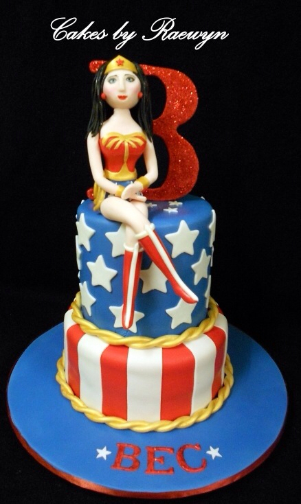 Wonder Woman Cake 