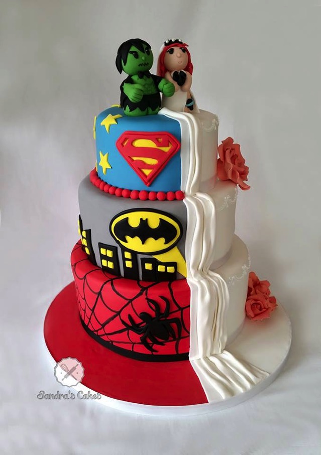 Hulk Wedding Cake