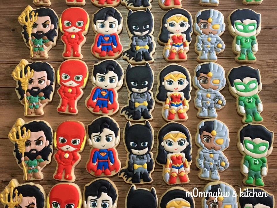 Justice League Cookies