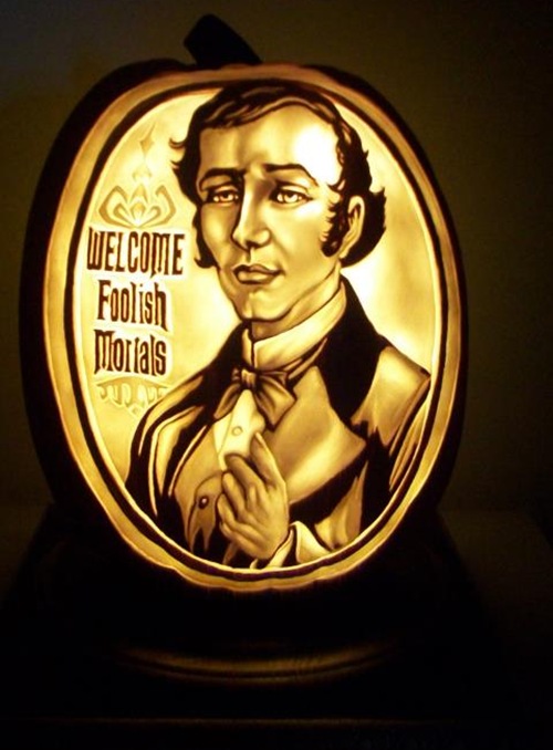 Haunted Mansion Pumpkin Carving 5