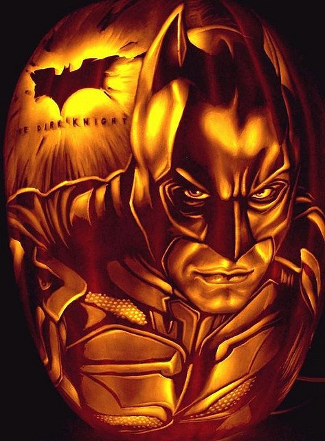 Batman Pumpkin Carving