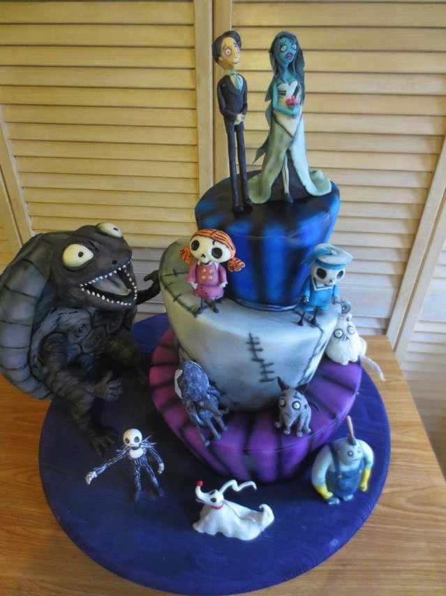 Frankenweenie Cake