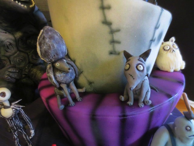 Frankenweenie Cake 