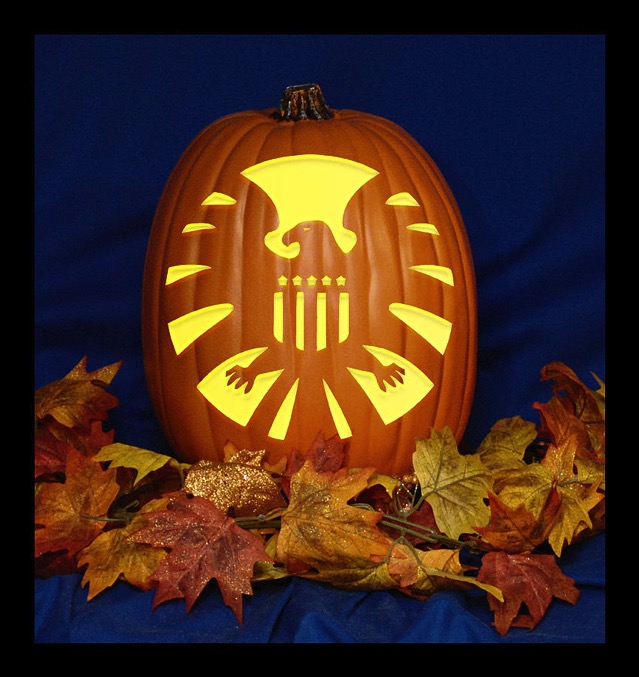 Agents of Shield Pumpkin Carving