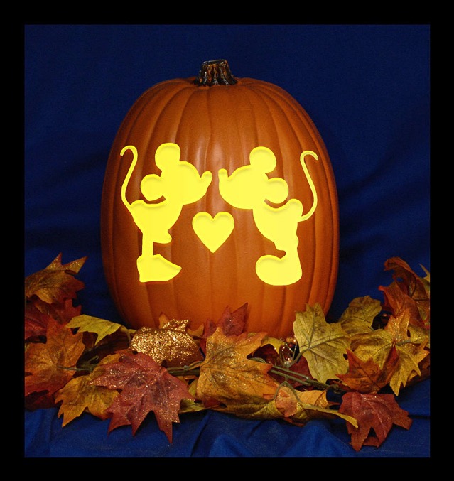 Mickey and Minnie Pumpkin Carving