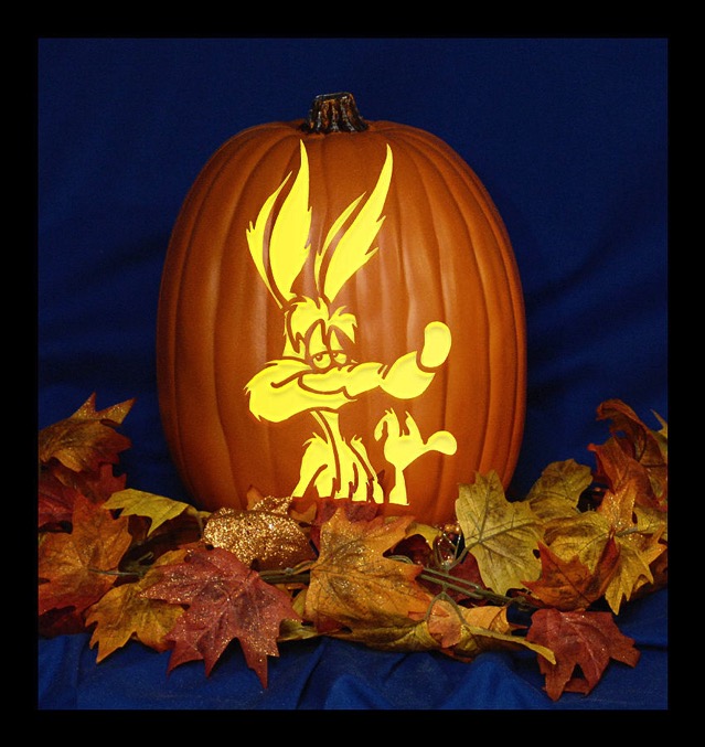 Wile E Coyote Pumpkin Carving