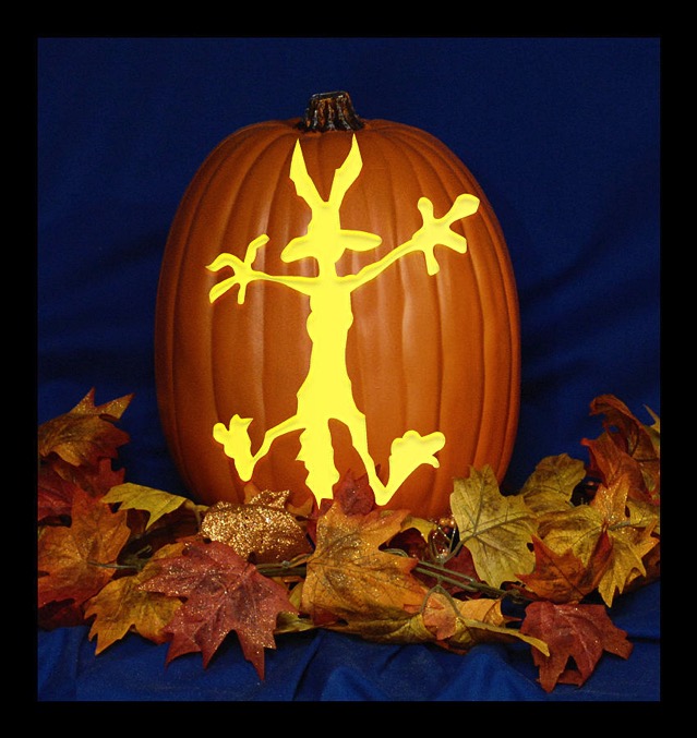 Wile E Coyote Pumpkin Carving 