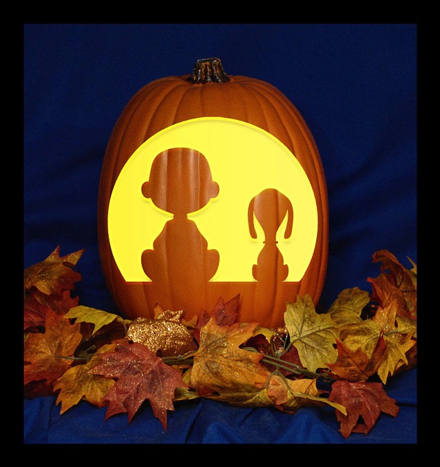 Charlie Brown and Snoopy Pumpkin Carving