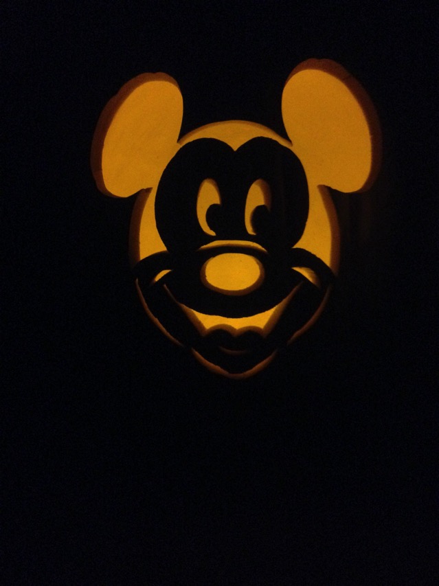 Mickey Mouse Pumpkin Carving