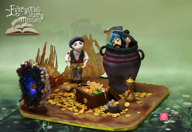 Ali Baba and the Forty Thieves Cake