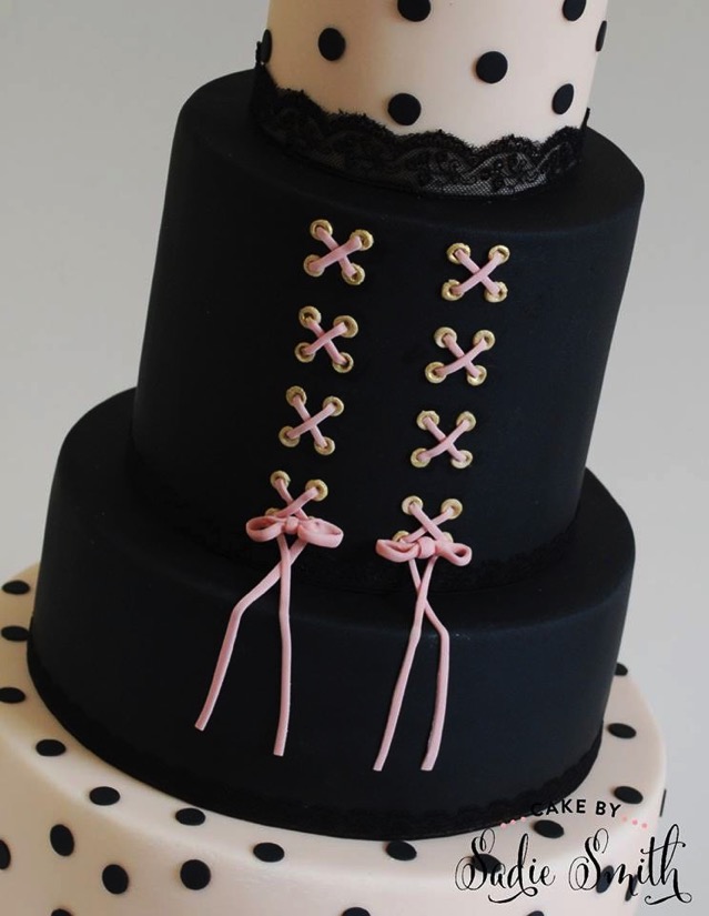 Barbie Designer Wedding Cake 