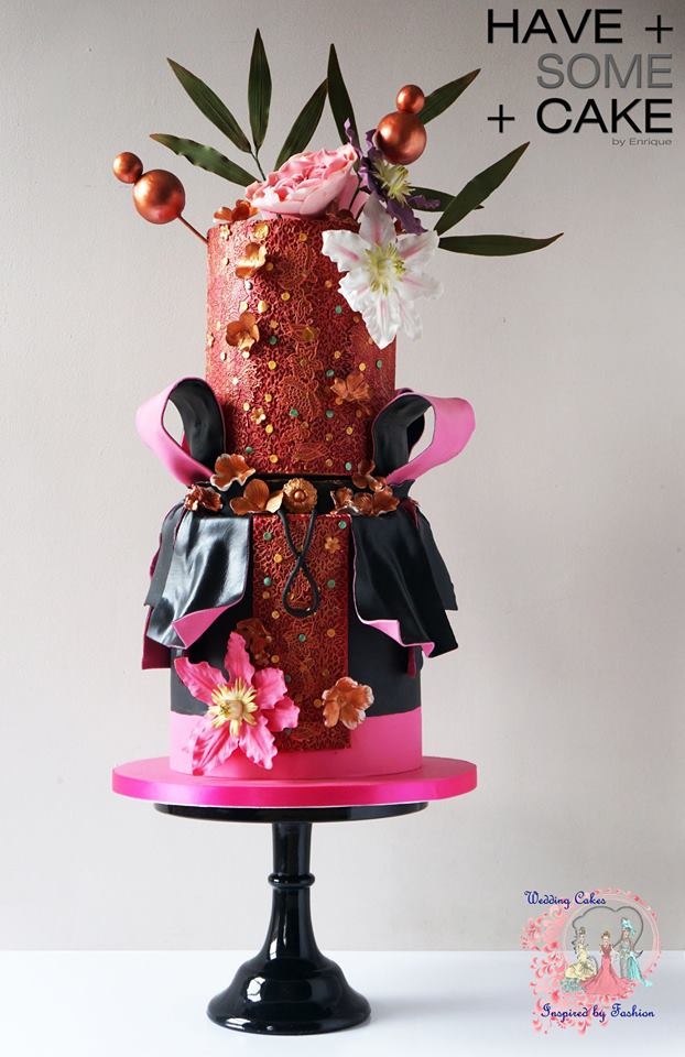 Barbie Designer Wedding Cake
