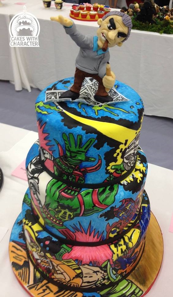 Jack Kirby Cake