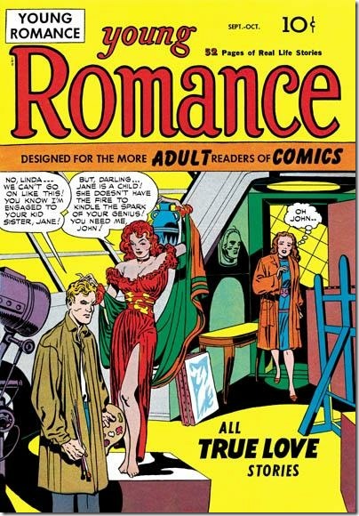 Young Romance #1 - The First Romance Comic