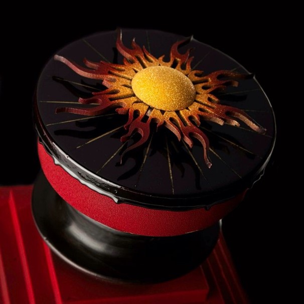 Solar Eclipse Cake