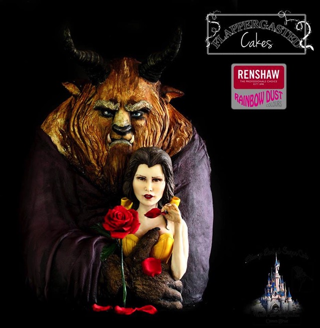 Belle and the Beast Cake