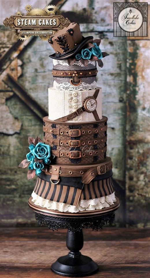 Steampunk Costume Cake