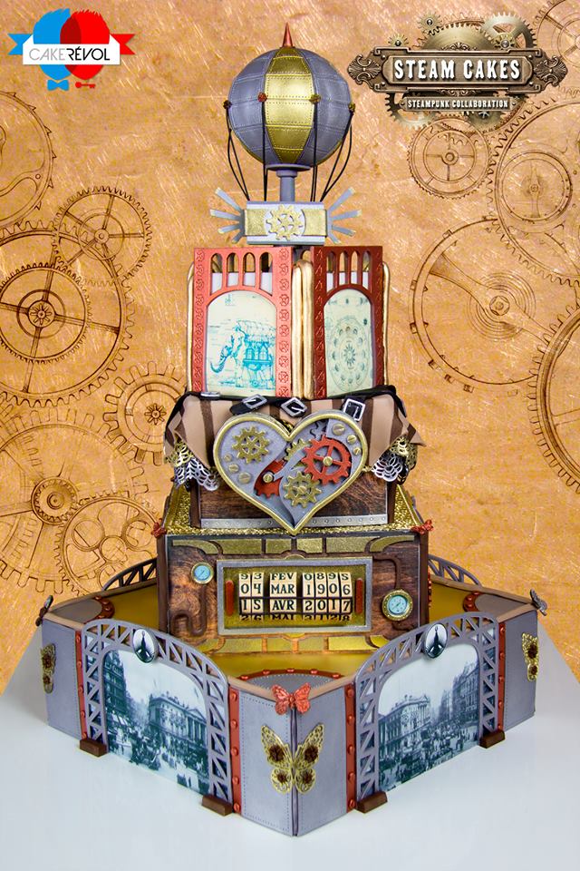 Steampunk Wedding Cake