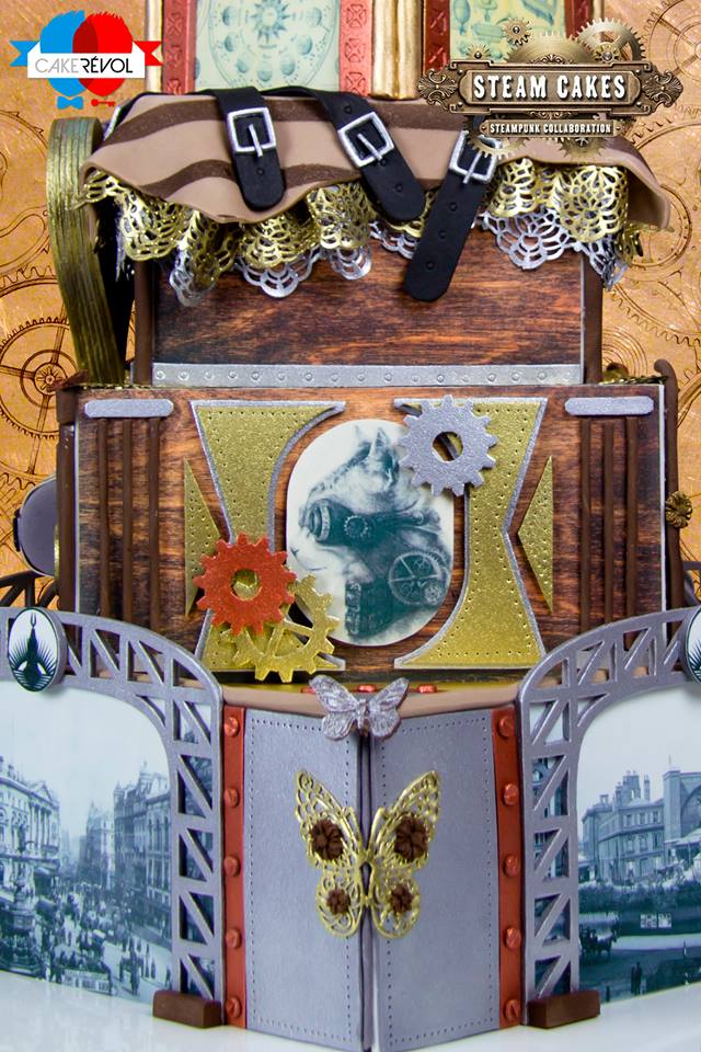 Awesome Steampunk Wedding Cake - Between The Pages Blog