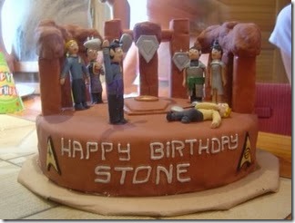 Star Trek Amok Time Birthday Cake