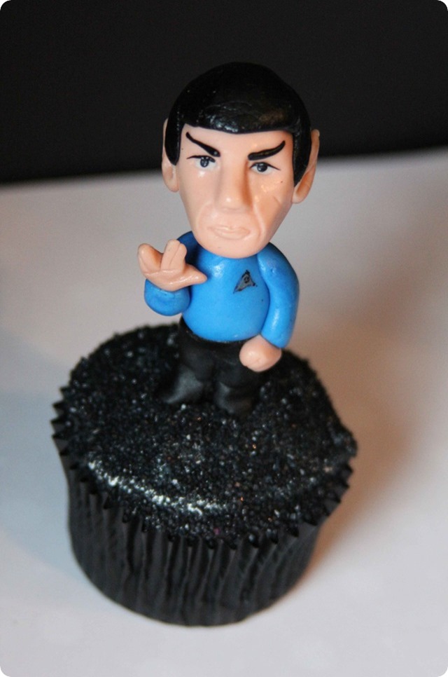 Spock Cupcake