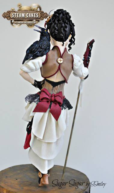 Steampunk Girl Dancer Cake 