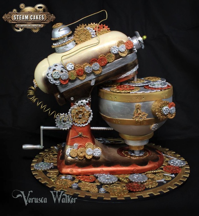 Steampunk Mixer Cake