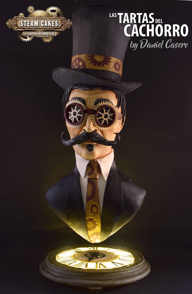 Victorian Gentleman Steampunk Cake