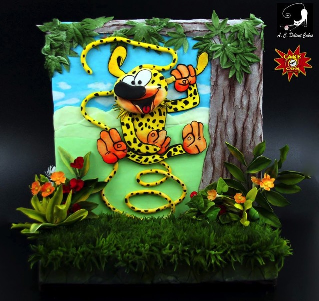 Marsupilami Cake 