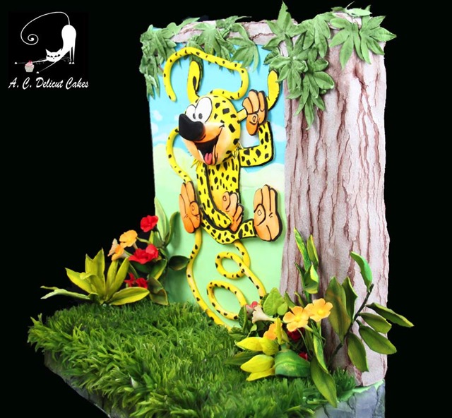 Marsupilami Cake 