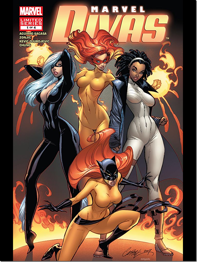 Marvel Divas by J. Scott Campbell