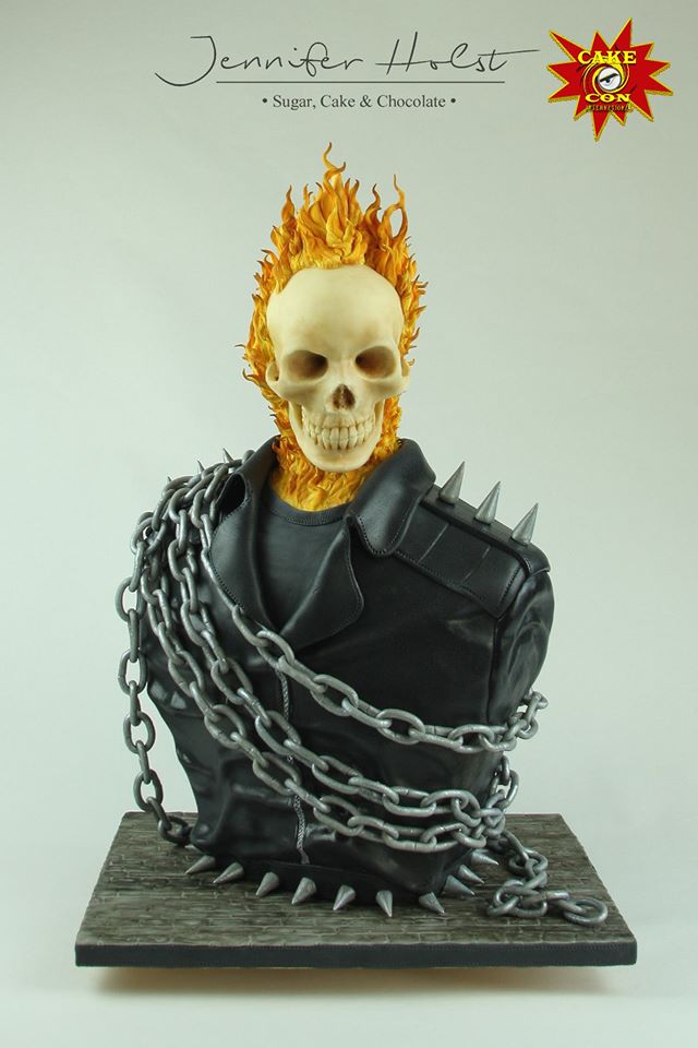 Ghost Rider Cake