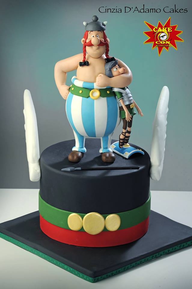 Obelix and Asterix Cake 