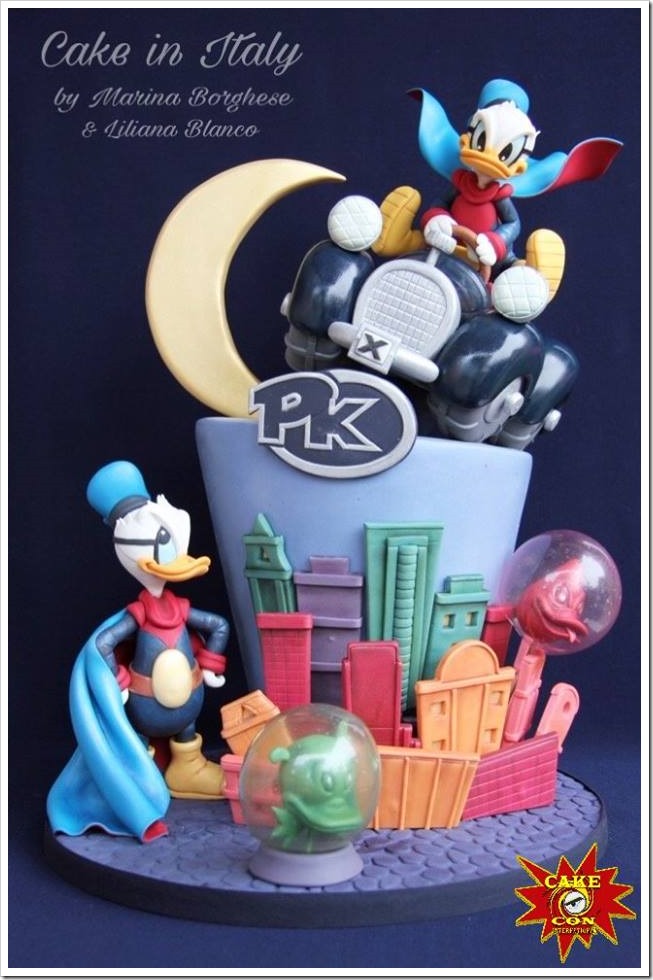 Duck Avenger Cake