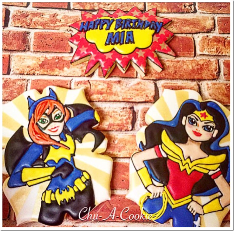 DC Super Hero Girls Cookies 