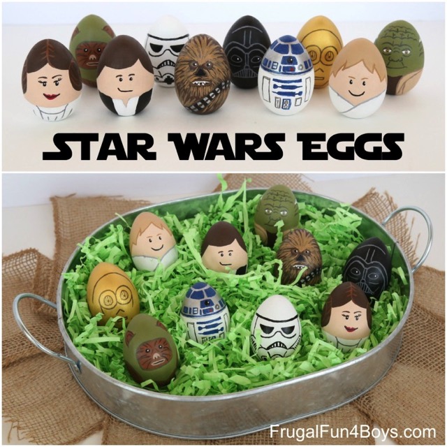 Wooden Empire Strikes Back Easter Eggs