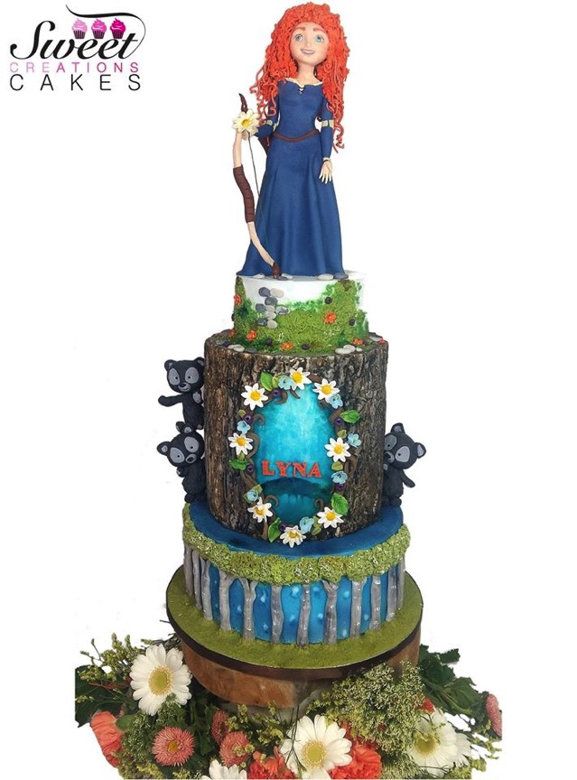 Disney Brave Cake 