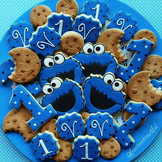 Cookie Monster Cookies