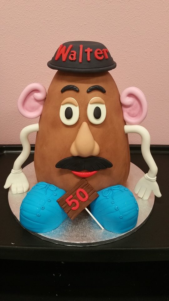 Mr Potato Head Cake 