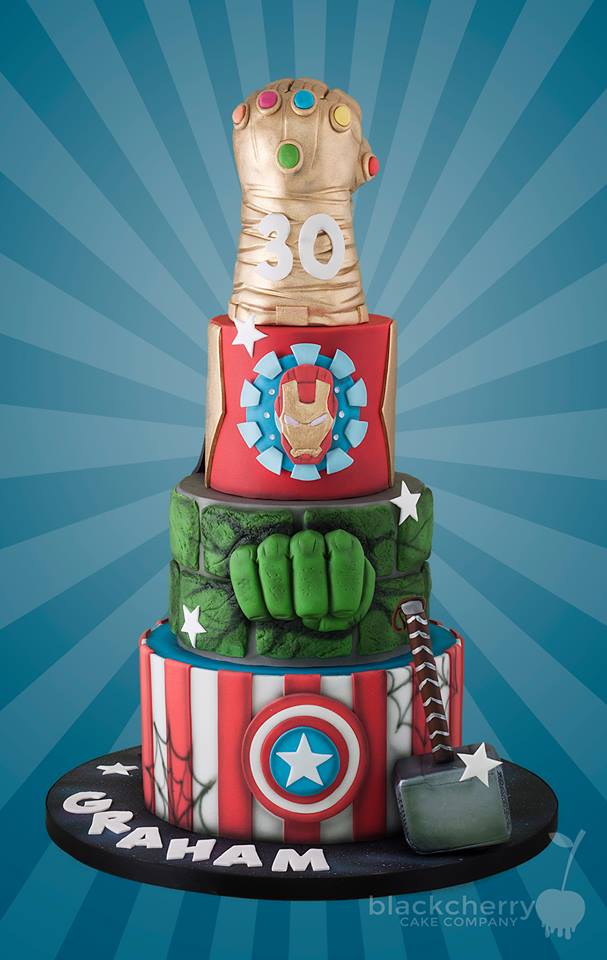 Avengers Wedding Cake