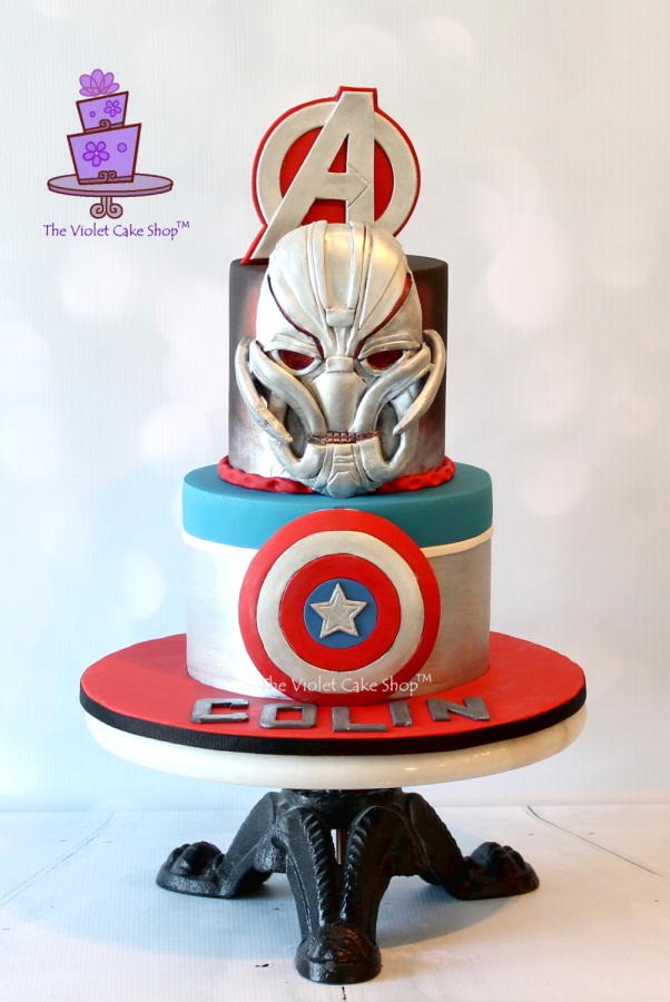 Avengers Cake 