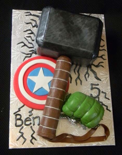 Avengers Cake 101