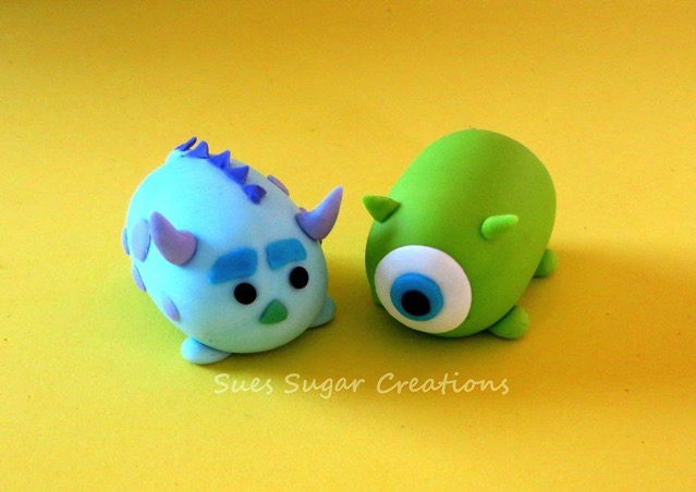 Monsters Inc Tsum Tsum Cake Toppers